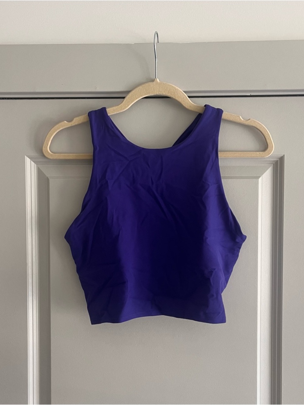 Athleta Purple Women's Cropped Tank Top